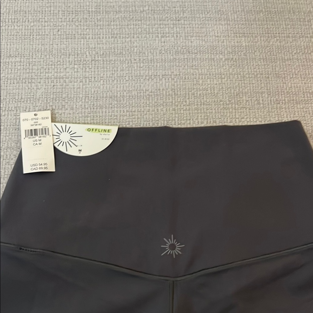 Offline by Aerie Dark Grey Real Me Flare Leggings - Picture 4 of 6